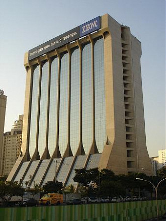 Filial da IBM Brasil na capital de São Paulo
