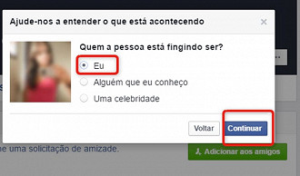 Como denunciar uma conta falsa no Facebook?