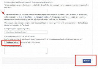 Como denunciar uma conta falsa no Facebook?