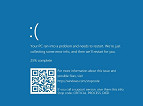 Tela azul da morte do Windows 10 é modificada Tela azul da morte do Windows 10 é modificada