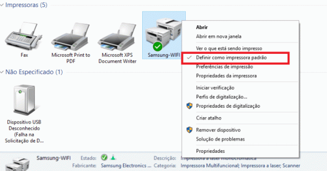 Impressora off-line, o que fazer?