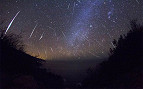 Chuva de meteoros poderá ser vista na próxima madrugada