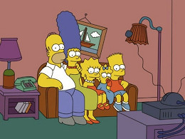 Os Simpsons, pela primeira vez, foi animado ao vivo na TV Os Simpsons, pela primeira vez, foi animado ao vivo na TV