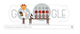 Doodle do Google homenageia Karl Landsteiner, que descobriu os tipos sanguÃneos Doodle do Google homenageia Karl Landsteiner, que descobriu os tipos sanguÃneos