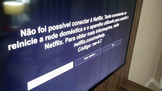 Netflix fora do ar