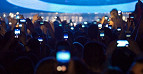 Apple poderá bloquear câmera do iPhone em shows Apple poderá bloquear câmera do iPhone em shows
