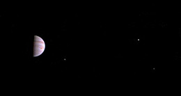 Nasa divulga imagem após Juno entrar na órbita de Júpiter Nasa divulga imagem após Juno entrar na órbita de Júpiter