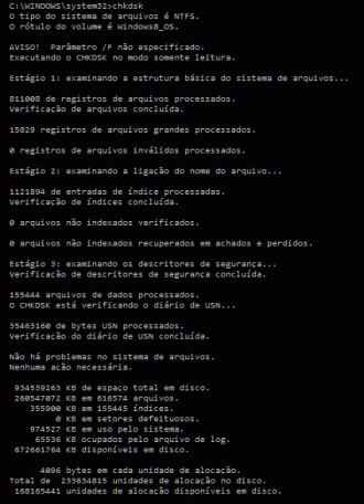 O que Ã© o CHKDSK e como utilizÃ¡-lo?