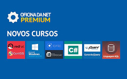 Oficina da Net PREMIUM: 6 novos cursos em Agosto