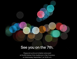 Apple confirma evento para 7 de setembro Apple confirma evento para 7 de setembro