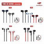 C3 Tech lança fones intra-auriculares a preços acessíveis C3 Tech lança fones intra-auriculares a preços acessíveis