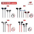 C3 Tech lança fones intra-auriculares a preços acessíveis C3 Tech lança fones intra-auriculares a preços acessíveis