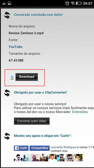 Como baixar vÃ­deos do YouTube para assistir no celular?