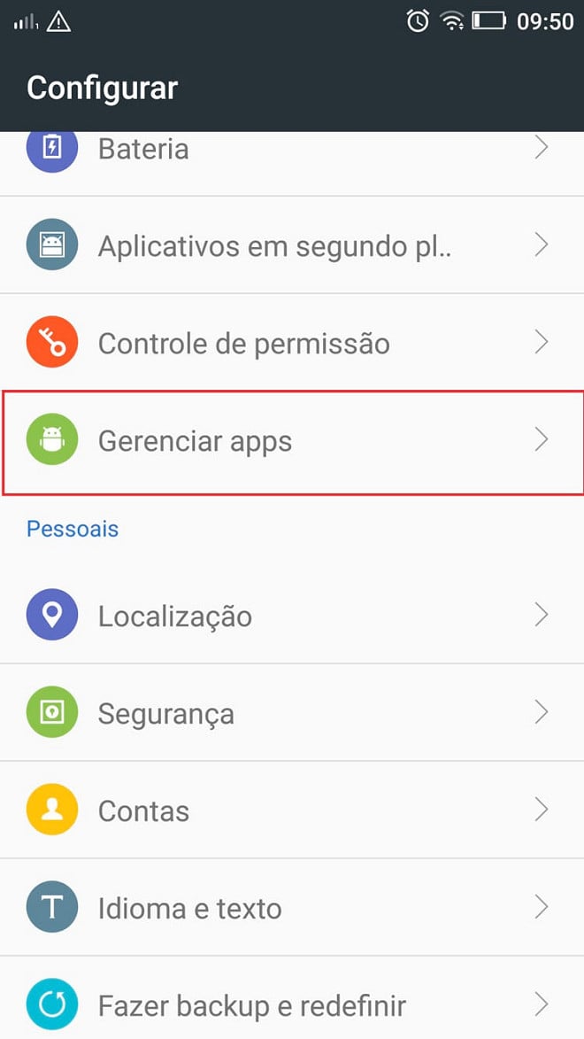 Como mover aplicativos Android para o cartão de memória