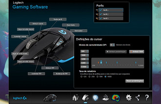 Review: Mouse Logitech G502 Proteus Core