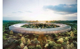Imagens aéreas mostram como estão as obras do Apple Campus 2 Imagens aéreas mostram como estão as obras do Apple Campus 2