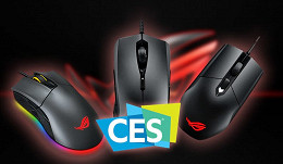 Asus ROG anuncia novos mouses na CES 2017 Asus ROG anuncia novos mouses na CES 2017