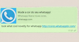 Golpe que promete mudar a cor do WhatsApp já fez mais de 1 milhão de vítimas Golpe que promete mudar a cor do WhatsApp já fez mais de 1 milhão de vítimas