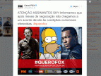 Clientes da Sky tem direito a desconto por cortes nos canais Fox Clientes da Sky tem direito a desconto por cortes nos canais Fox