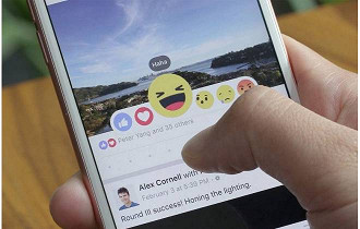 Facebook inicia os testes de uso de reações nos comentários
