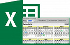 Planilha de calendário permanente + gerador de calendários no Excel