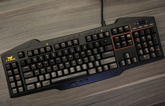 Review: Teclado Asus Strix Tactic PRO, muito preÃ§o para pouco produto