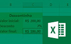 Como calcular porcentagem no Excel Como calcular porcentagem no Excel