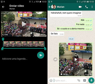 Como enviar vÃ­deos do Facebook para o Whatsapp