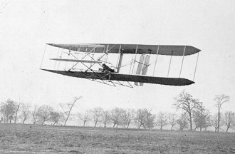 Um dos modelos dos Wright Flyer's