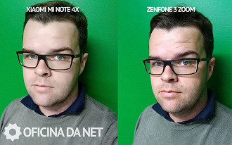Comparativo de selfie do Xiaomi Redmi Note 4x com o Zenfone 3 Zoom