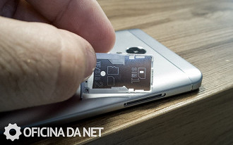 Xiaomi Redmi Note 4x - Caixa de cartões SIM híbrida