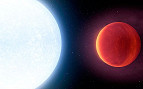 Cientistas descobrem planeta com 4,3 mil graus centígrados