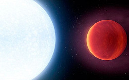 Cientistas descobrem planeta com 4,3 mil graus centígrados