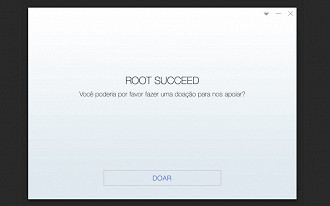 Root realizado com sucesso.