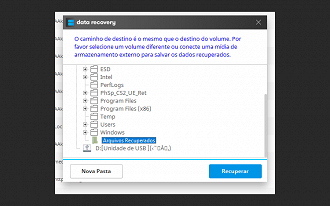 Definindo local para onde os arquivos serão movidos.