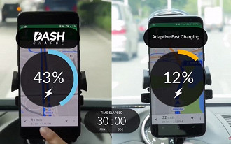 OnePlus 5 - bateria com Dash Charge