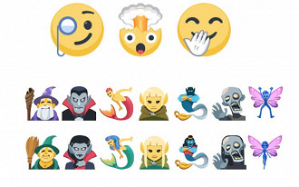 Novos Emojis no Facebook Novos Emojis no Facebook