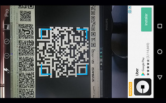 Leitores de QR Code e Código de barras.