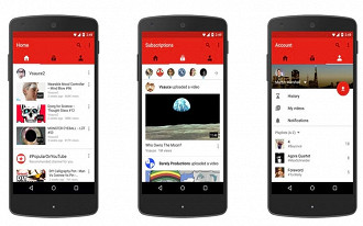 YouTube em dispositivos móveis