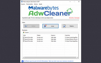 Escaneamento Realizado com o AdwCleaner.
