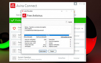 Escaneamento com Antivírus.
