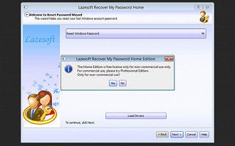 Selecione Reset Password.
