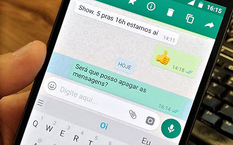 WhatsApp libera função de apagar mensagens