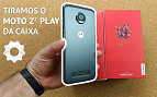 Tiramos o Moto Z2 Play da caixa: Unboxing do aparelho e de duas snaps Tiramos o Moto Z2 Play da caixa: Unboxing do aparelho e de duas snaps
