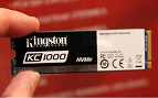 Kingston lança novo SSDNow KC1000 que promete ser 40 vezes mais veloz que HD