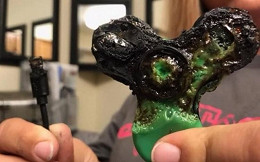 Cuidado! Spinners podem pegar fogo Cuidado! Spinners podem pegar fogo