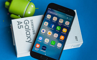 Galaxy A5 2017. Foto: AndroidPit.com Galaxy A5 2017. Foto: AndroidPit.com