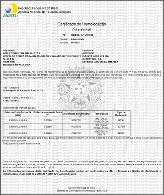 Certificado Magic Keyboard Certificado Magic Keyboard