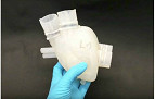 Coração artificial feito em impressora 3D funciona como se fosse real Coração artificial feito em impressora 3D funciona como se fosse real