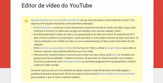 Após data de encerramento, usuários não poderão mais acessar os vídeos que não foram publicados. Após data de encerramento, usuários não poderão mais acessar os vídeos que não foram publicados.